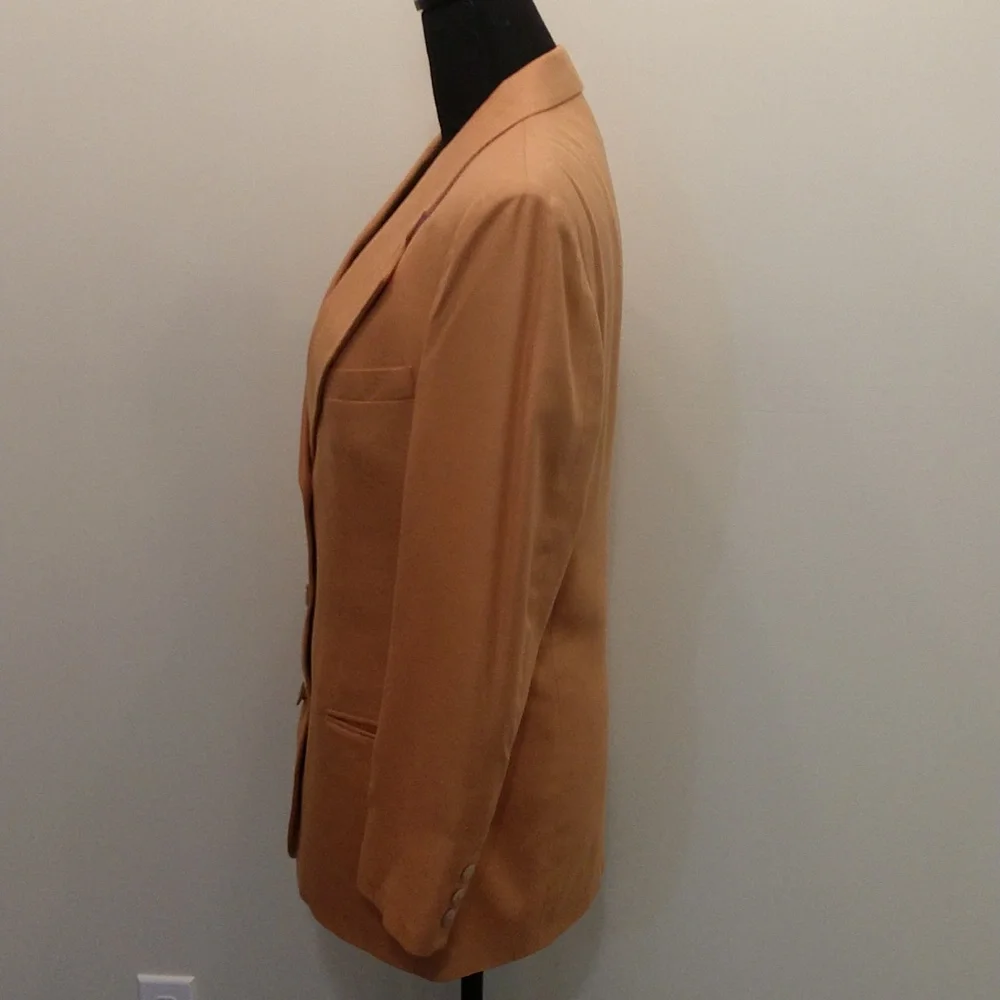 Women's Mark Shale Blazer and Pant Set Size 8‎ Gold and Plaid